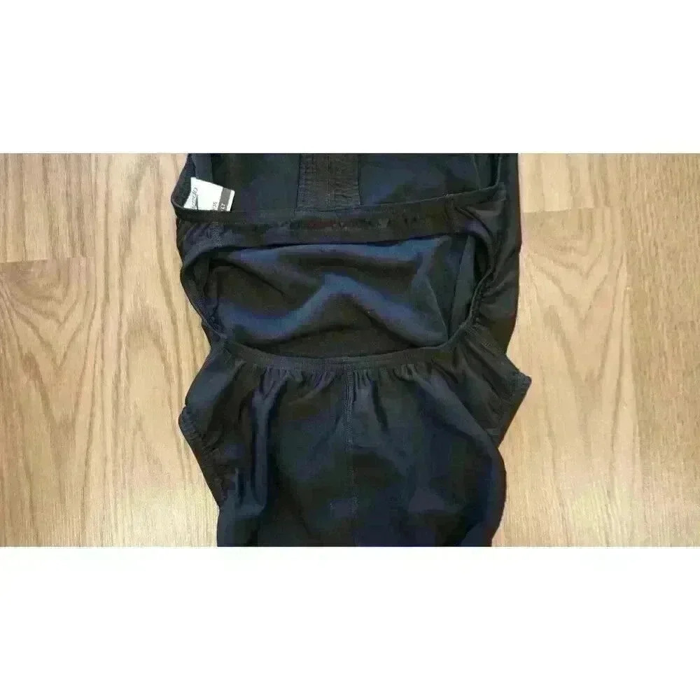 Speedo Black One-Piece Women's Swimsuit size 10 - Picture 13 of 16